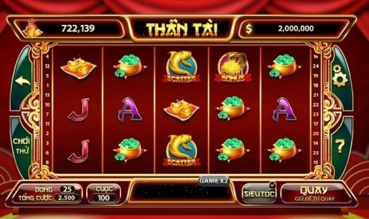Khám Phá Trò Chơi Nổ Hũ Thần Tài Tại TDTC: Cơ Hội Thắng Khủng 2 Các biểu tượng trong game Nổ Hũ Thần Tài Tại TDTC