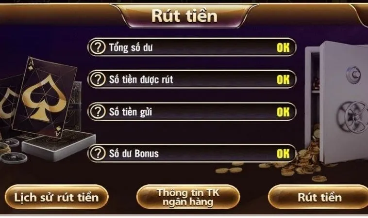 Hướng Dẫn Rút Tiền TDTC: Quy Trình Nhanh Chóng Và An Toàn 2 Giao diện Rút Tiền TDTC